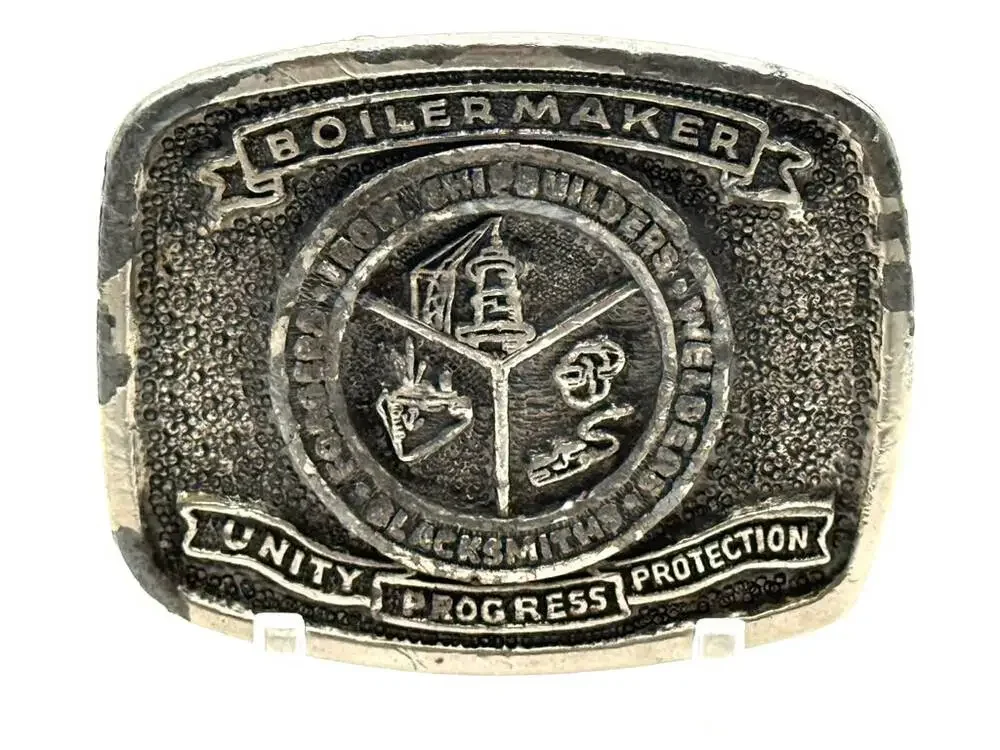 Haddox Sales Boilermakers Union Local 374 1977 Belt Buckle
